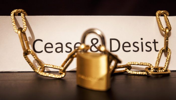 cease and desist letter attorney Orlando FL